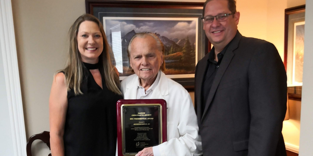 Spotlight: Dr. Kenneth Pangle Presented President’s Award